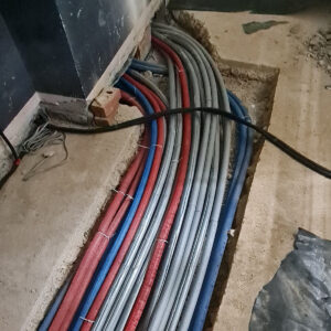 Hot and cold water and heating pipework installed in Weybridge by Croydon-based builders Art & Build Ltd