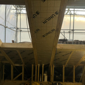 High-performance insulation installed during loft conversion in Southwark
