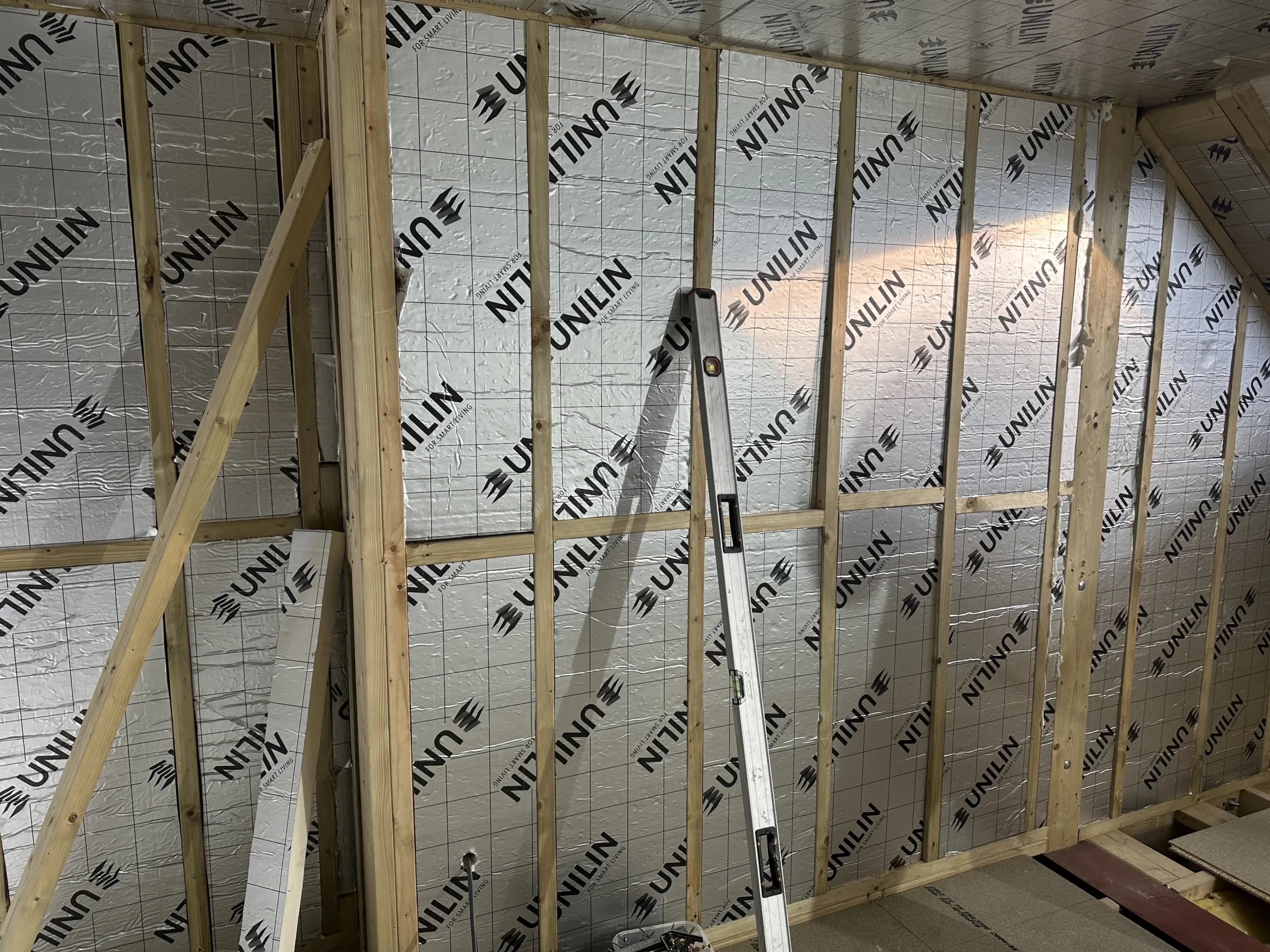 PIR insulation installed during a loft conversion project by Art & Build Ltd in Croydon